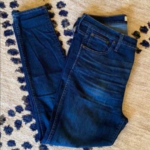 Madewell 10” high rise skinny jeans